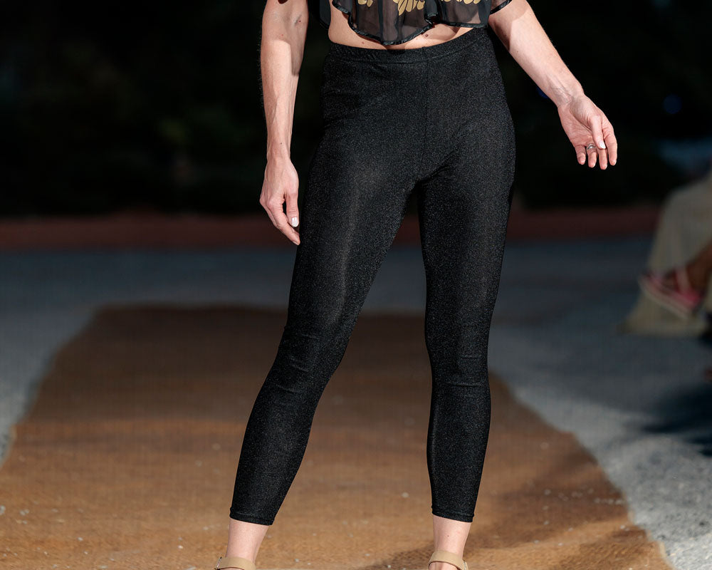 Printed top with leggings