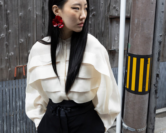Long sleeved blouse