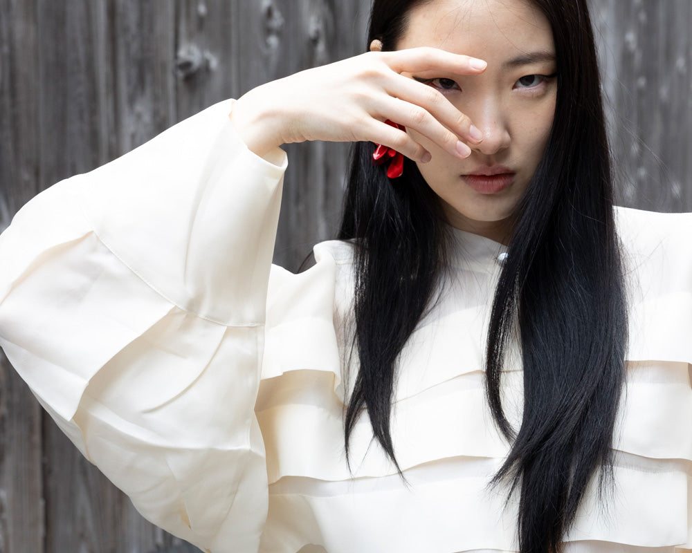 Long sleeved blouse